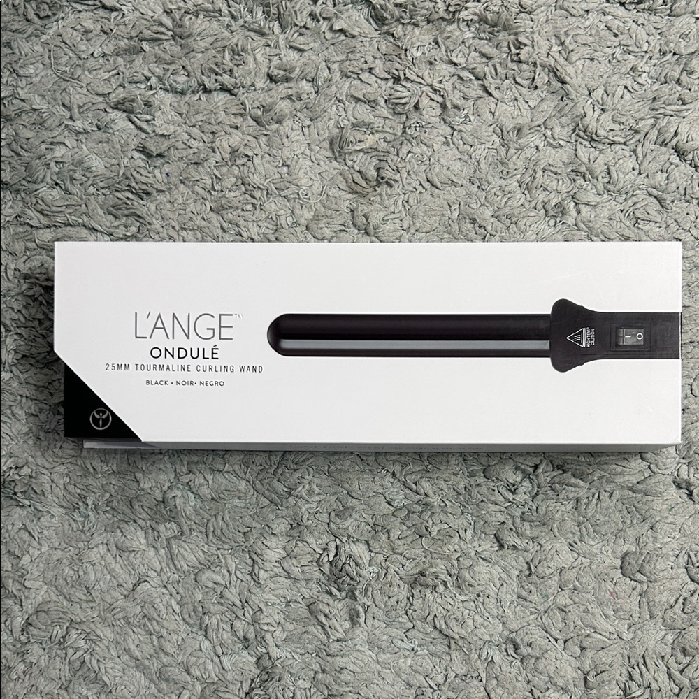 Lange Black Curling Wand